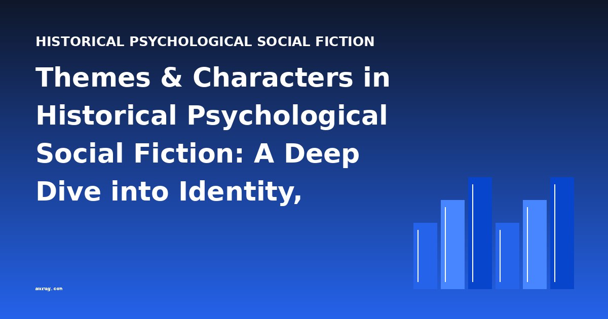 Themes & Characters in Historical Psychological Social Fiction: A Deep Dive into Identity, Reform, and the Human Condition