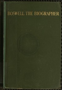 Cover of Boswell the Biographer — Themes ...